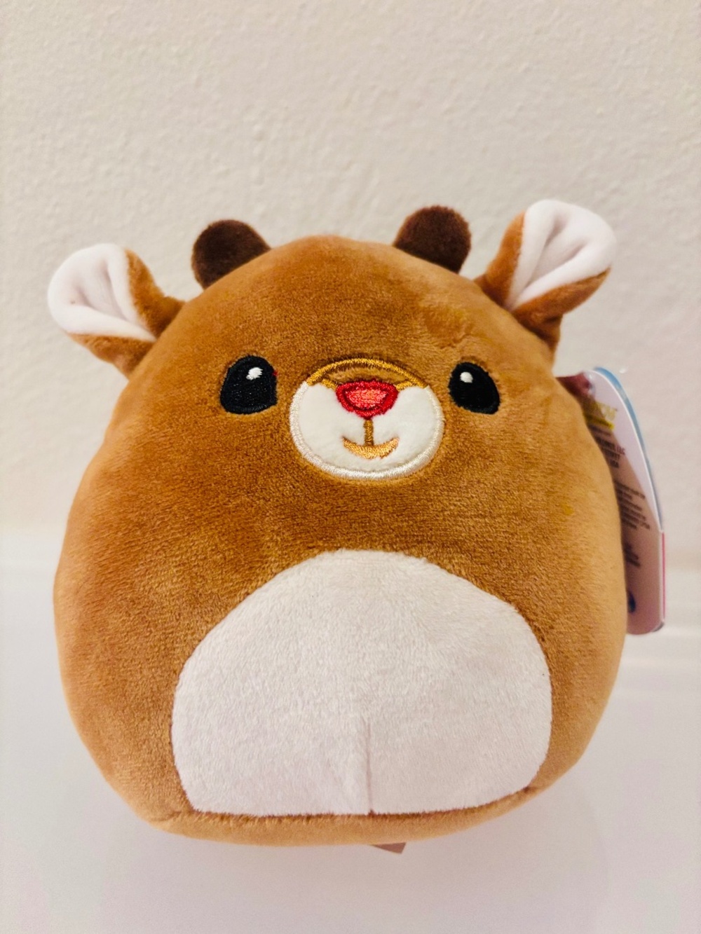 NWT 5 Inch Squishmallows Rudolph the Red Nosed Reindeer